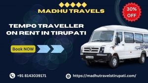 Best Tempo Traveler on Rent in Tirupati
